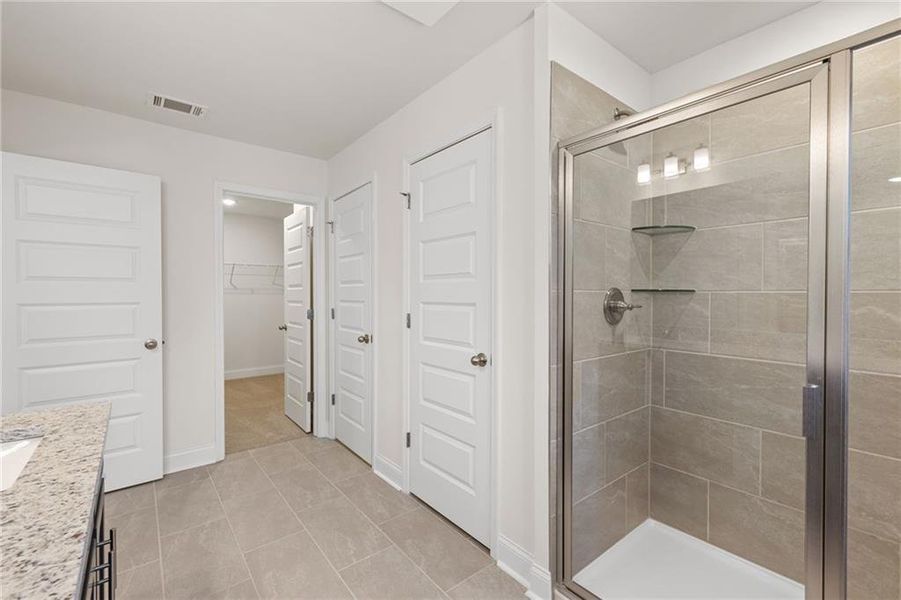 Furnished interior view inside a new home in Mulberry Summit, Flowery Branch (Image 10).