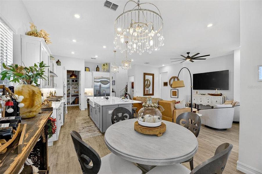 Furnished interior view inside a new home in SouthShore Yacht Club: Somerset Preserve, Ruskin (Image 51).