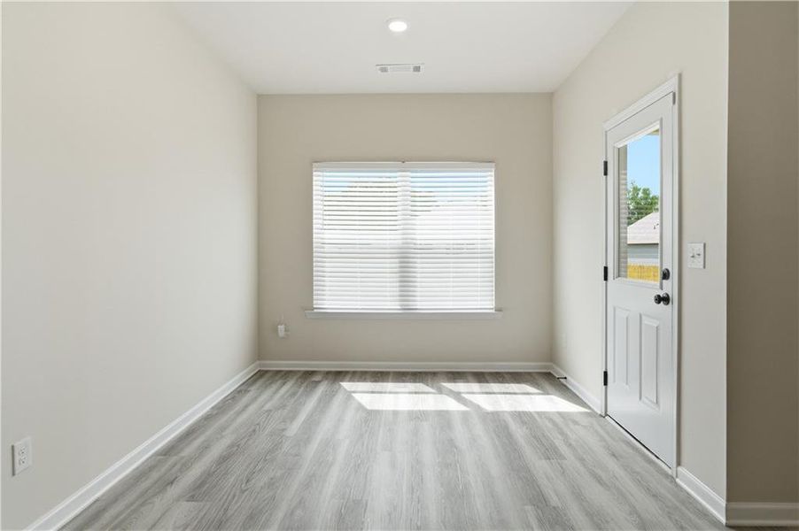 Spacious, unfurnished interior of a new home in Lake Preserve at Jackson Trail, Jefferson (Image 25). Spacious, unfurnished interior of a new home in Lake Preserve at Jackson Trail, Jefferson (Image 25).