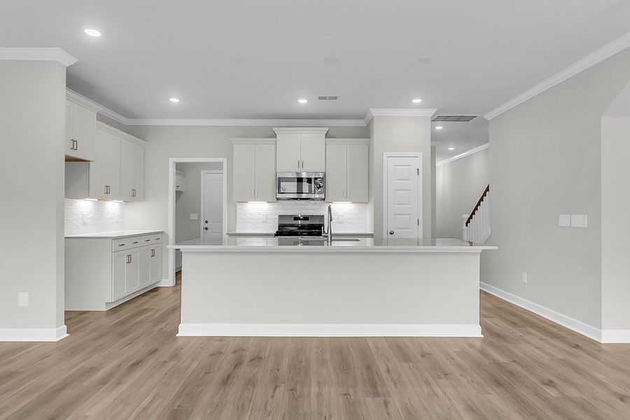 Furnished interior view inside a new home in Pineland Preserve, Summerville (Image 8).