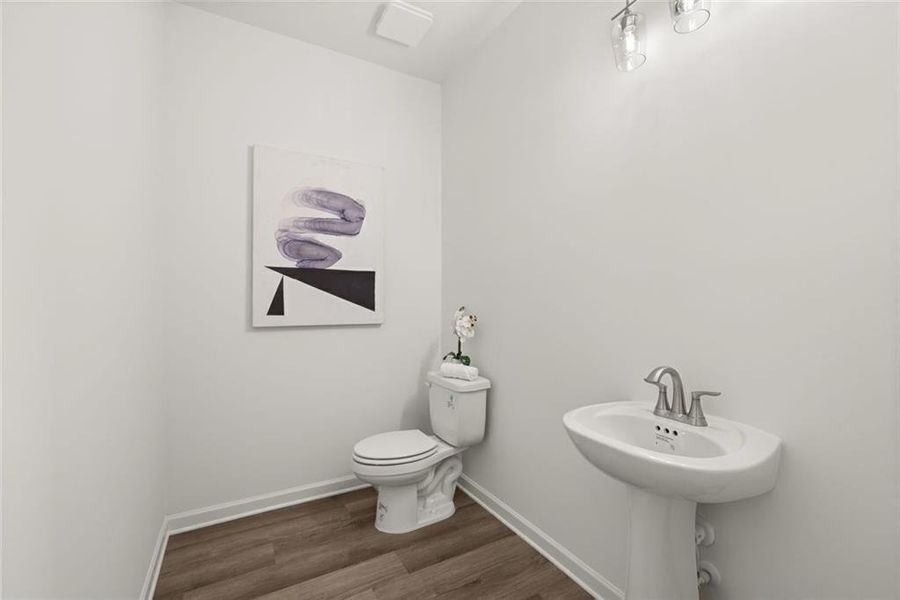 Furnished interior view inside a new home in , Loganville (Image 39).