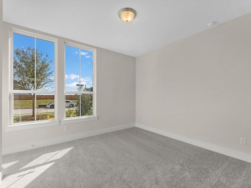 Spacious, unfurnished interior of a new home in Dunham Pointe 60′, Cypress (Image 20).