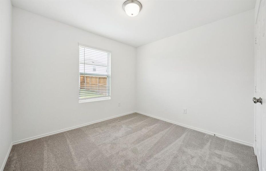 Spacious secondary bedroom