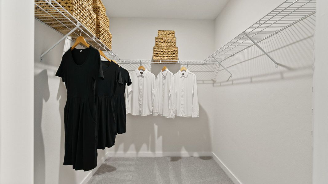 Representative furnished interior of a home built from the Castaway by DRB Homes in Willowbrook North, Winter Haven (Image 43).