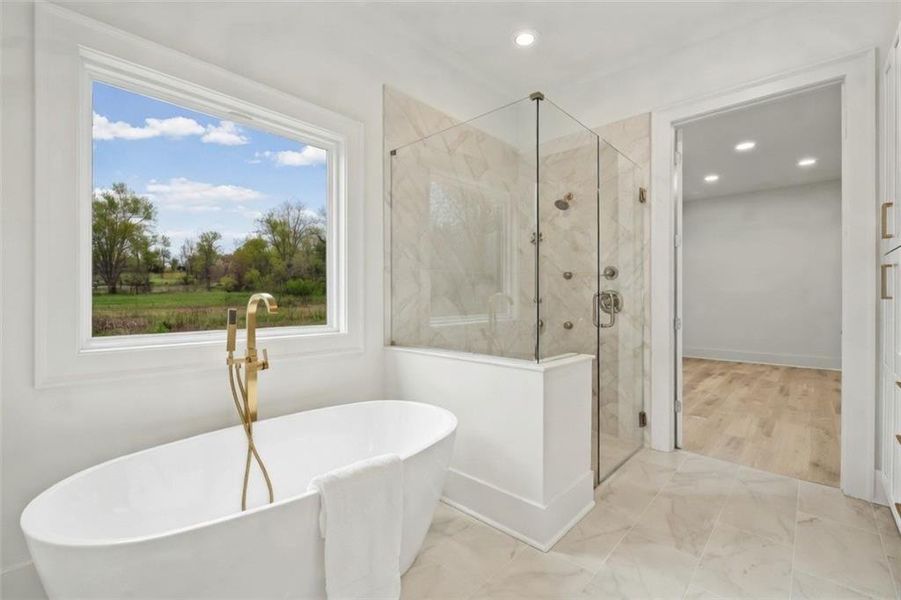 Furnished interior view inside a new home in , Canton (Image 19).