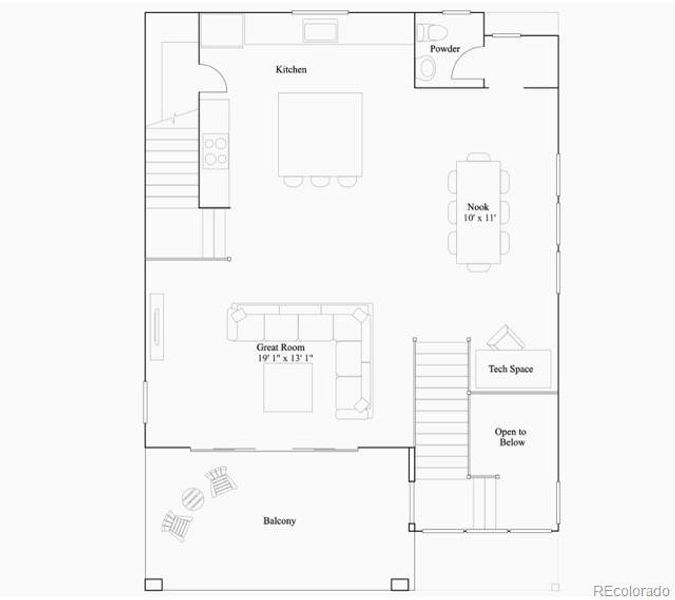 2nd floor plan