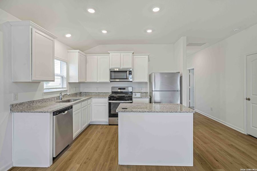 Furnished interior view inside a new home in Savannah Place, San Antonio (Image 6).