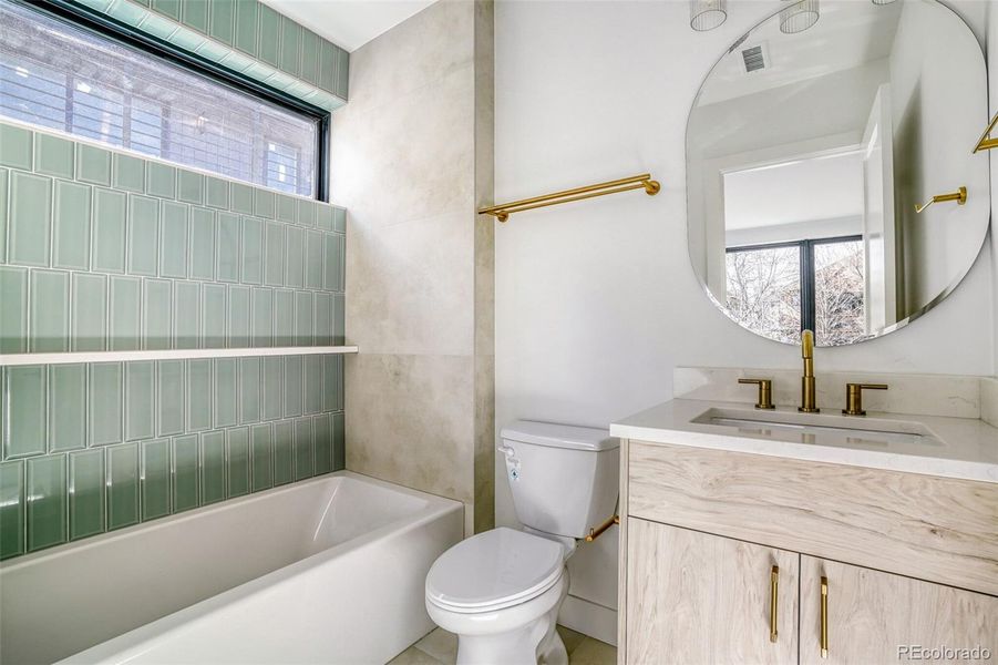 Furnished interior view inside a new home in , Denver (Image 35).