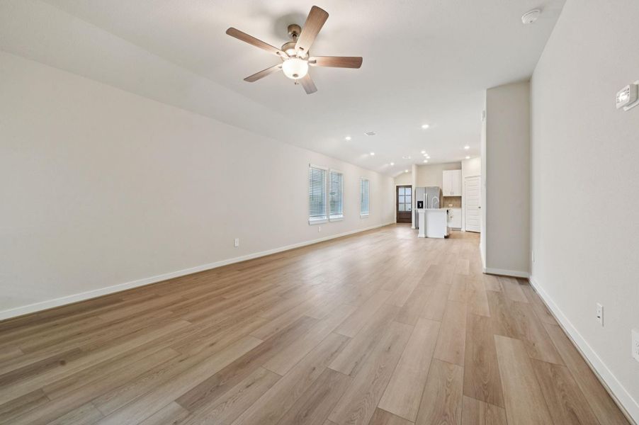 Spacious, unfurnished interior of a new home in Landing Meadows - Traditional Series, New Caney (Image 24).