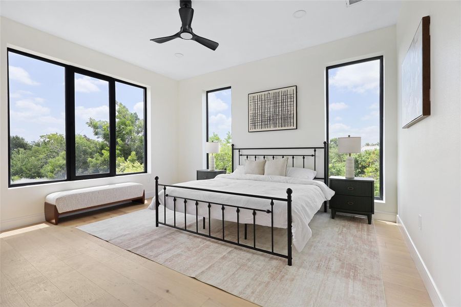 Furnished interior view inside a new home in , Houston (Image 4).