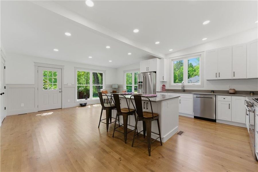 Furnished interior view inside a new home in , Winston (Image 13).