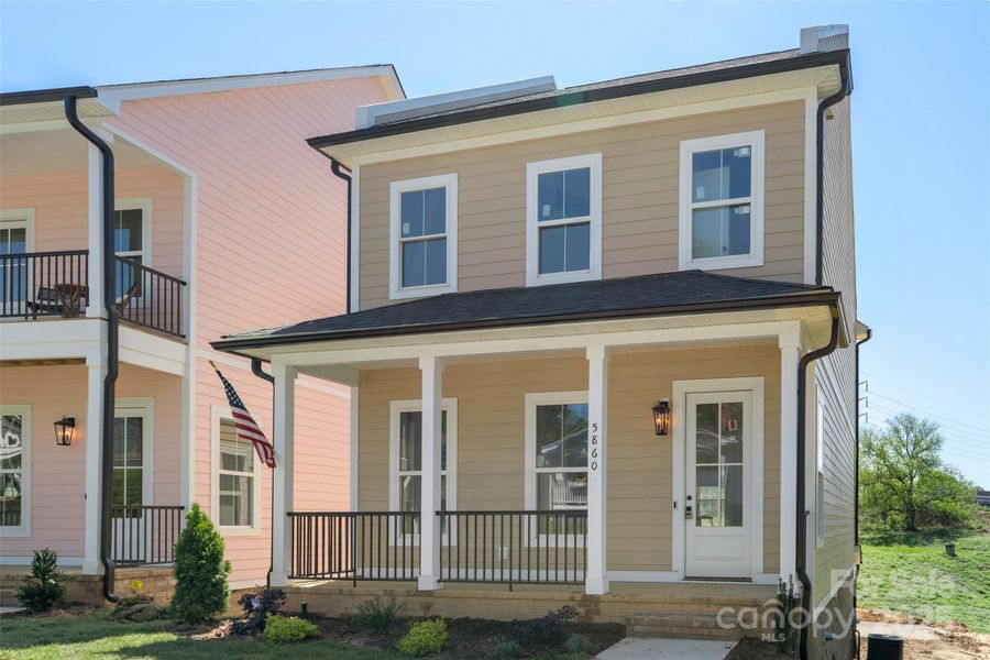Front exterior of a new home in , Kannapolis, NC, highlighting curb appeal (Image 2).