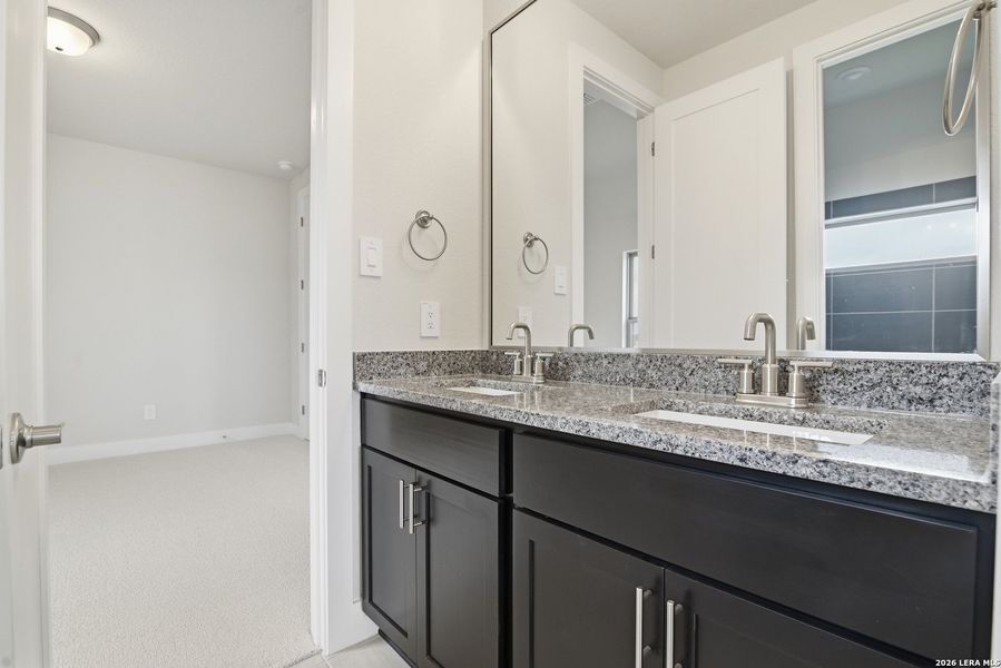 Furnished interior view inside a new home in Haby Hill 60s, San Antonio (Image 9).