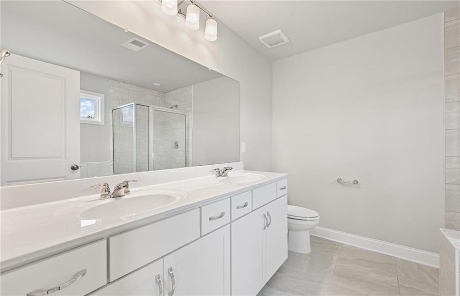 Furnished interior view inside a new home in Hawthorne Ridge, McDonough (Image 11).