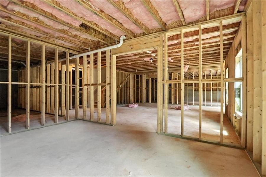 In-progress construction of a new home in Traditions of Braselton, Jefferson, GA (Image 54).