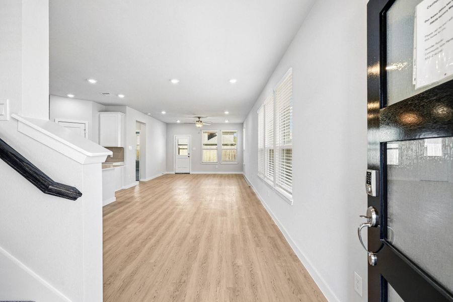 Spacious, unfurnished interior of a new home in Audubon, Magnolia (Image 13). Spacious, unfurnished interior of a new home in Audubon, Magnolia (Image 13).