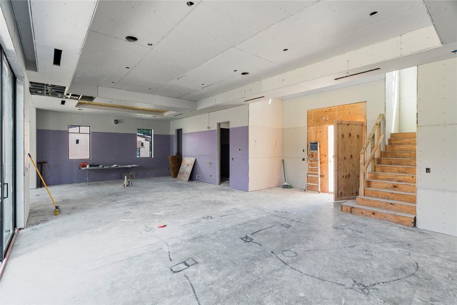 In-progress construction of a new home in , Delray Beach, FL (Image 12).