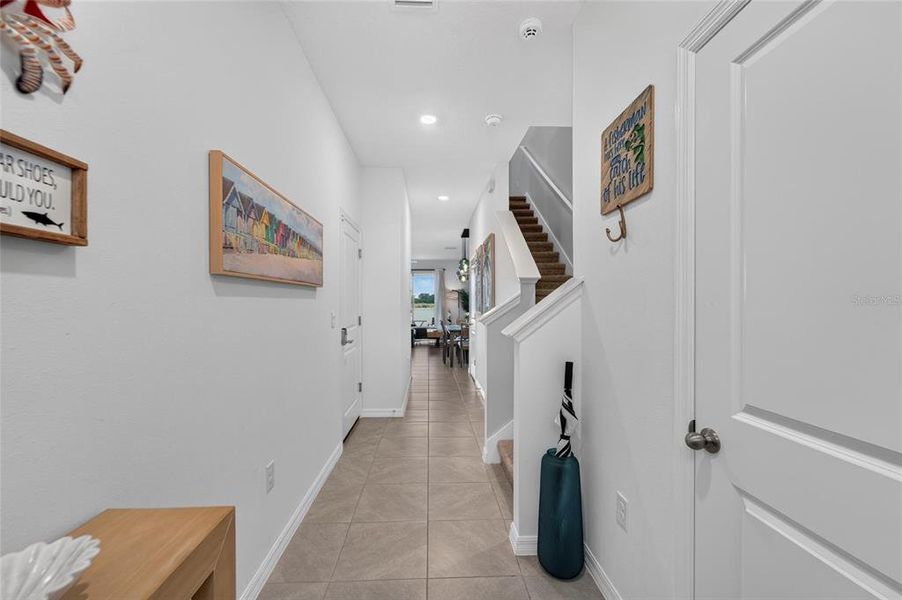 Furnished interior view inside a new home in Mangrove Point, Apollo Beach (Image 6).