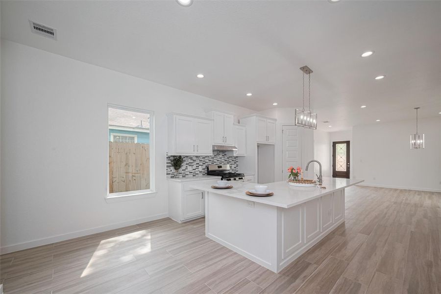 Furnished interior view inside a new home in , Houston (Image 5).