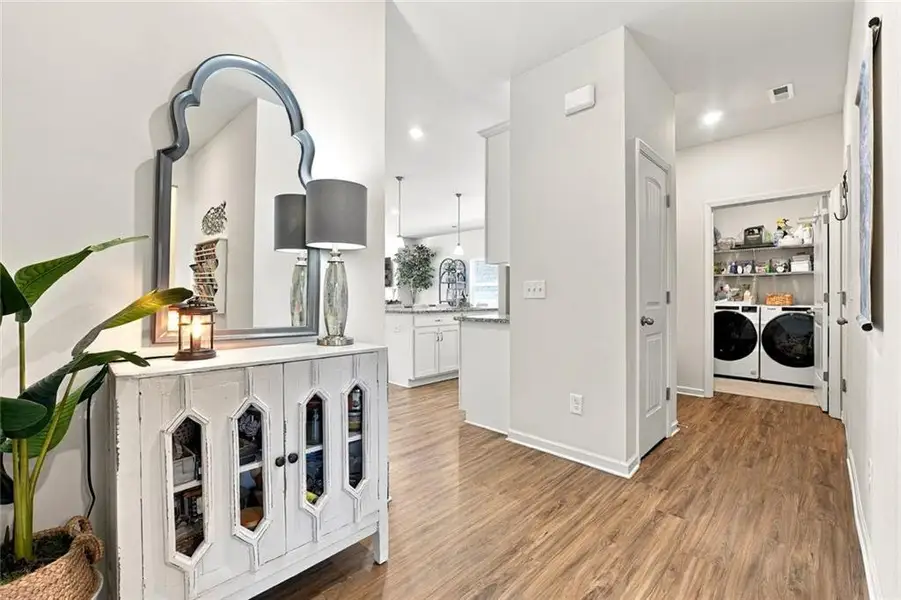 Furnished interior view inside a new home in , Cartersville (Image 17).