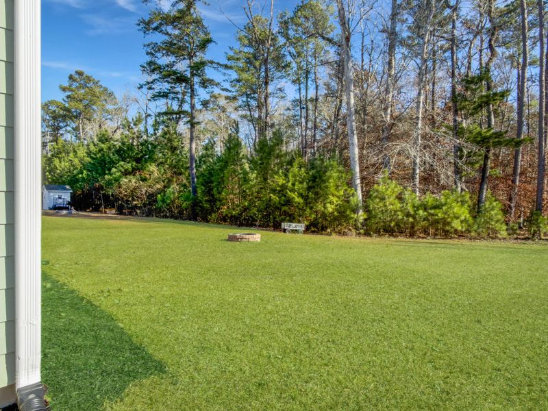 Exterior details and patio area of a home in , Summerville (Image 23). Exterior details and patio area of a home in , Summerville (Image 23).