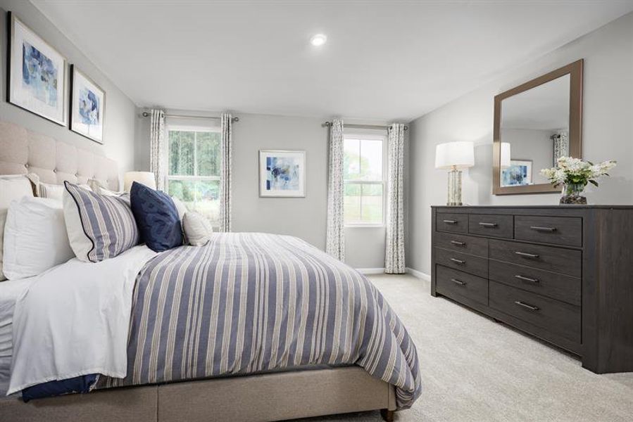 Furnished interior in a model home at Cumberland Landing in Gallatin (Image 13).