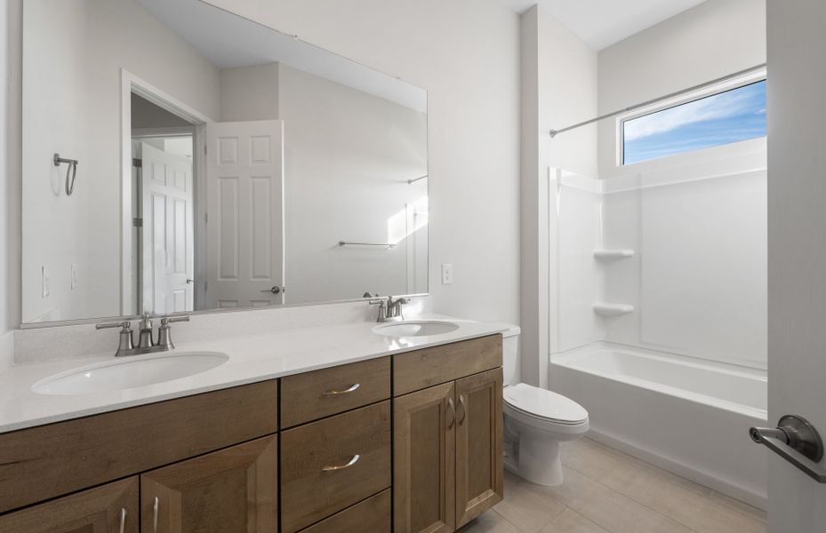 Furnished interior view inside a new home in Soleo, San Tan Valley (Image 11).