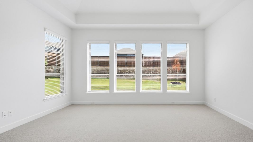Spacious, unfurnished interior of a new home in Sweetgrass, Haslet (Image 20).