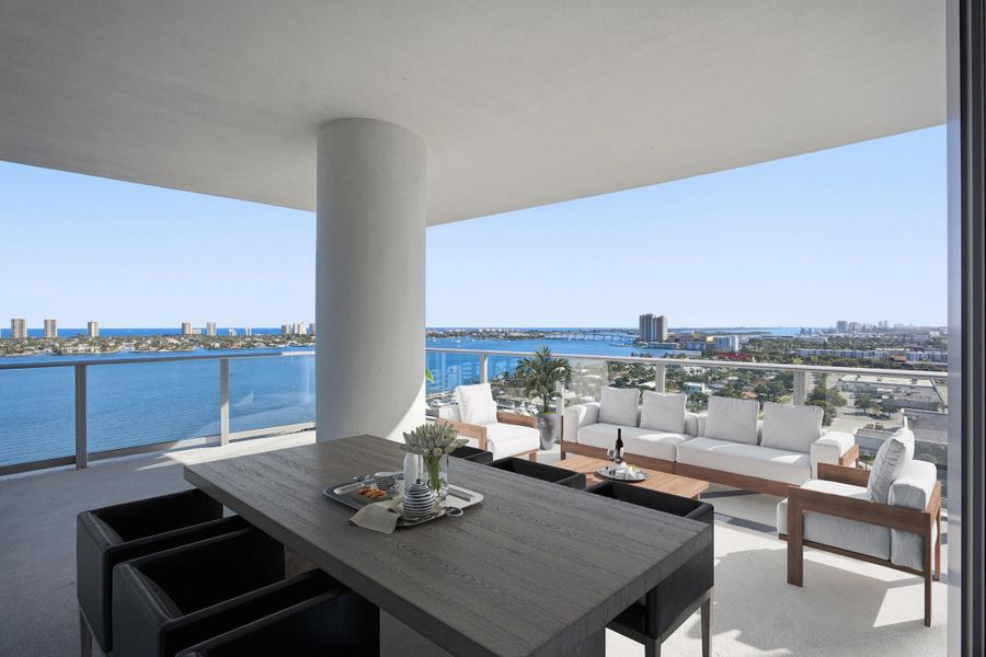 STAGED BALCONY STAGED BALCONY