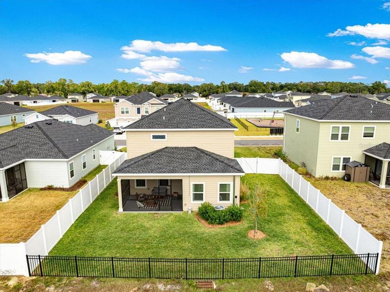 Exterior details and patio area of a home in Millwood: Millwood Estates - The Enclave, Ocala (Image 37). Exterior details and patio area of a home in Millwood: Millwood Estates - The Enclave, Ocala (Image 37).