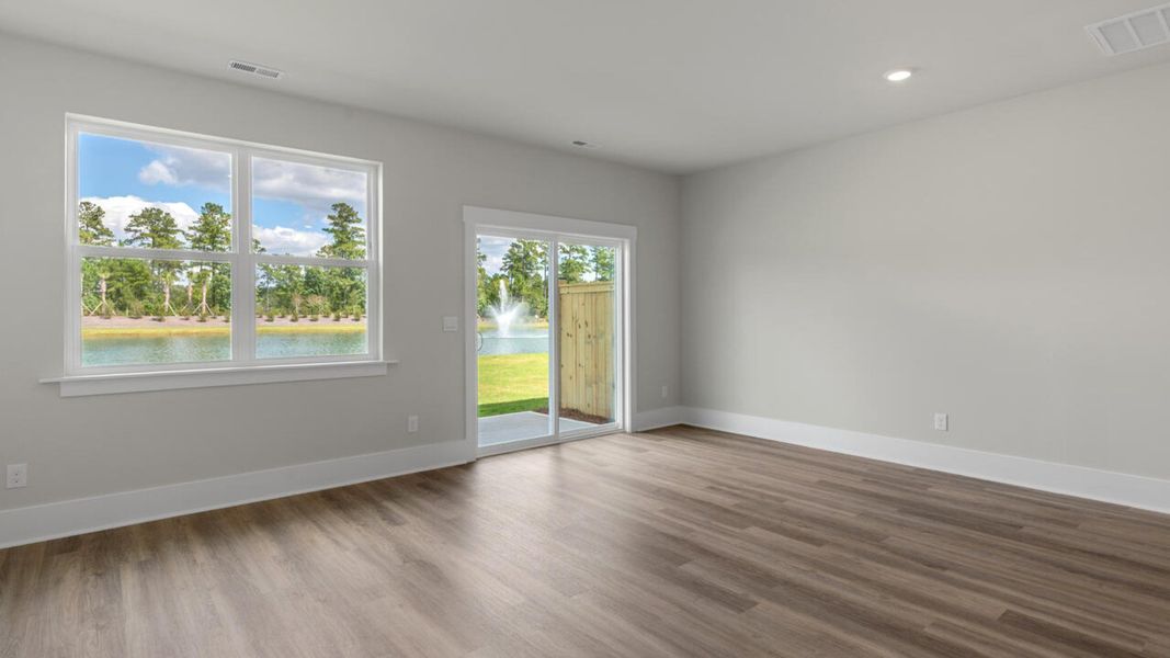 Spacious, unfurnished interior of a new home in Indigo Preserve Townhomes, Leland (Image 18).
