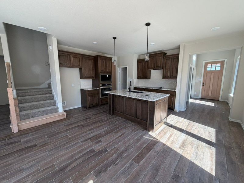 Furnished interior view inside a new home in Waterford Park, Weatherford (Image 5).