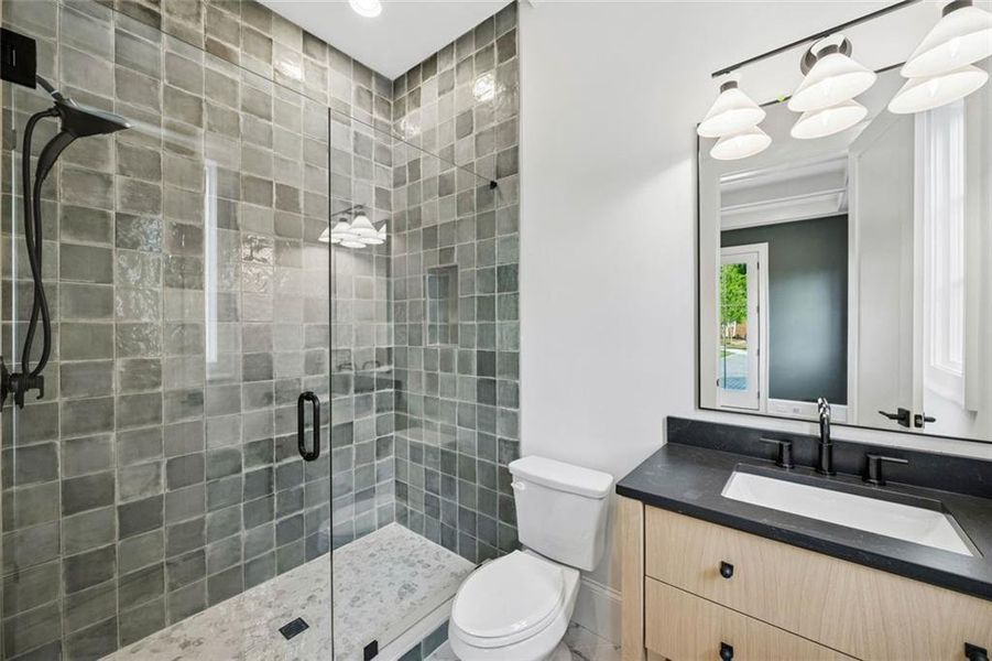 Furnished interior view inside a new home in , Roswell (Image 11).