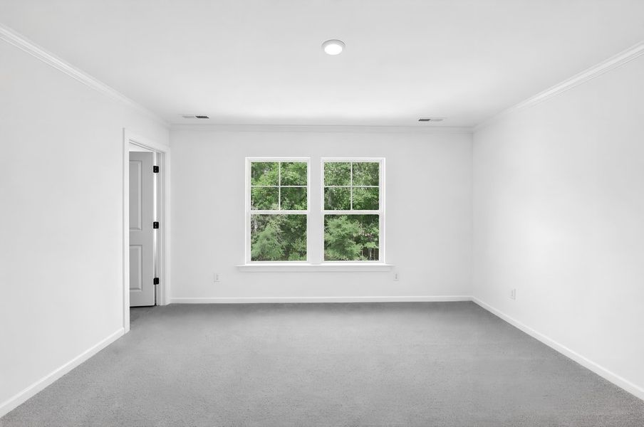 Spacious, unfurnished interior of a new home in Silverstone, Knightdale (Image 24). Spacious, unfurnished interior of a new home in Silverstone, Knightdale (Image 24).