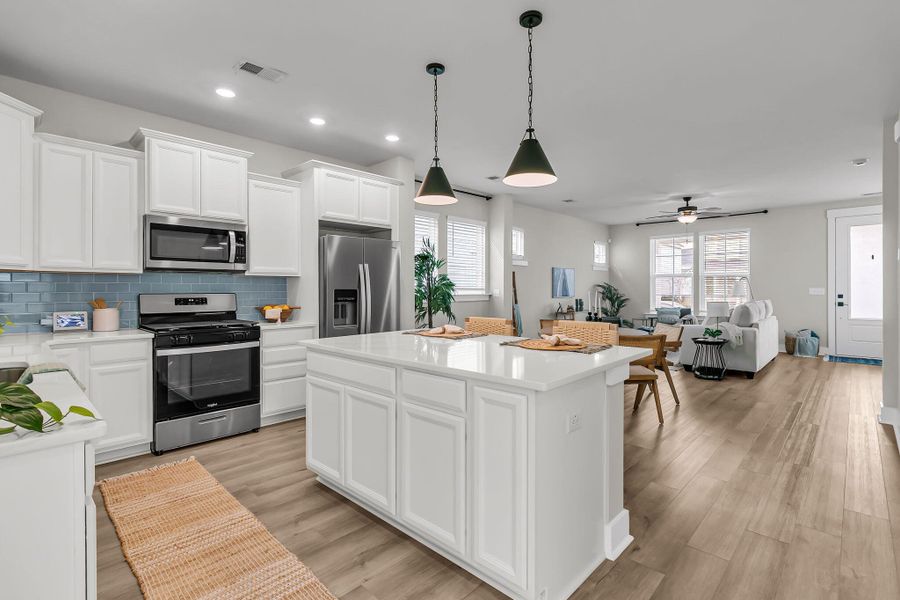 Furnished interior view inside a new home in Nexton - Midtown - The Park Collection, Summerville (Image 13).
