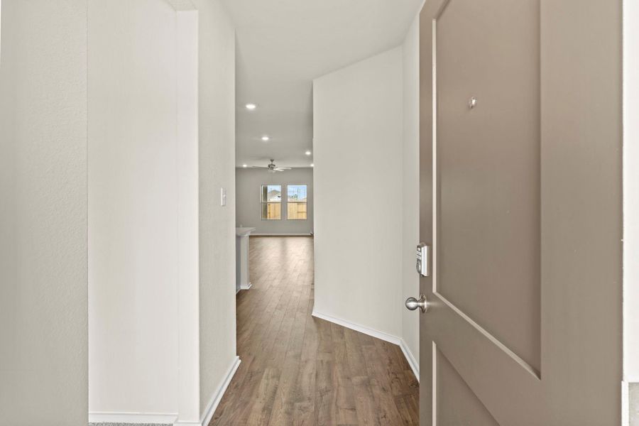Spacious, unfurnished interior of a new home in Windrose Green, Angleton (Image 10). Spacious, unfurnished interior of a new home in Windrose Green, Angleton (Image 10).
