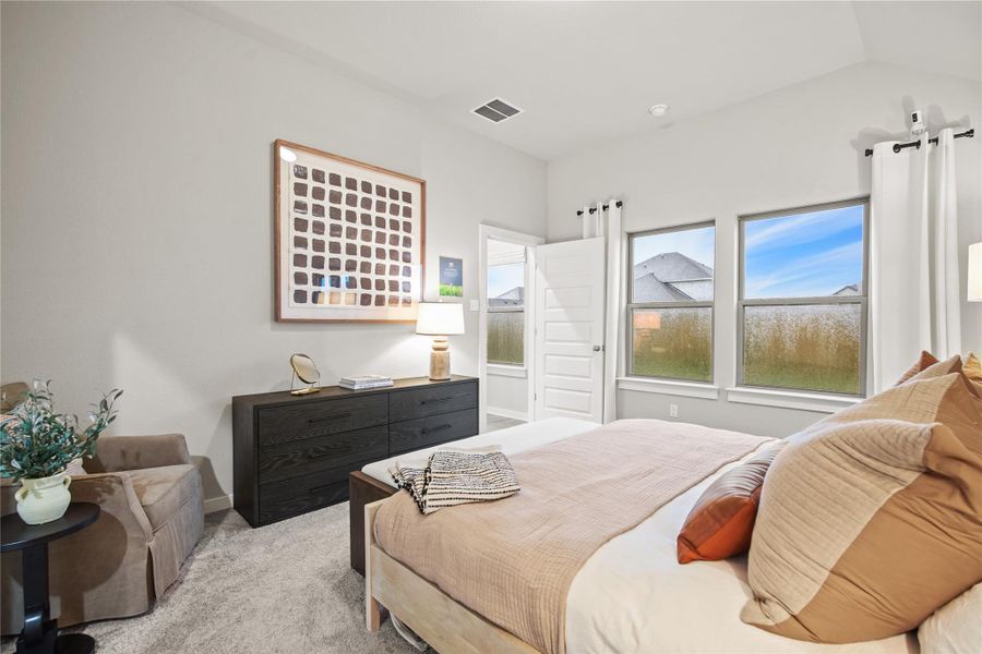 Furnished interior view inside a new home in Prairie Winds, Hutto (Image 16). Furnished interior view inside a new home in Prairie Winds, Hutto (Image 16).