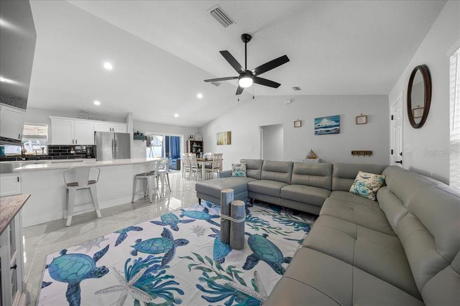 Furnished interior view inside a new home in , Ocala (Image 7).