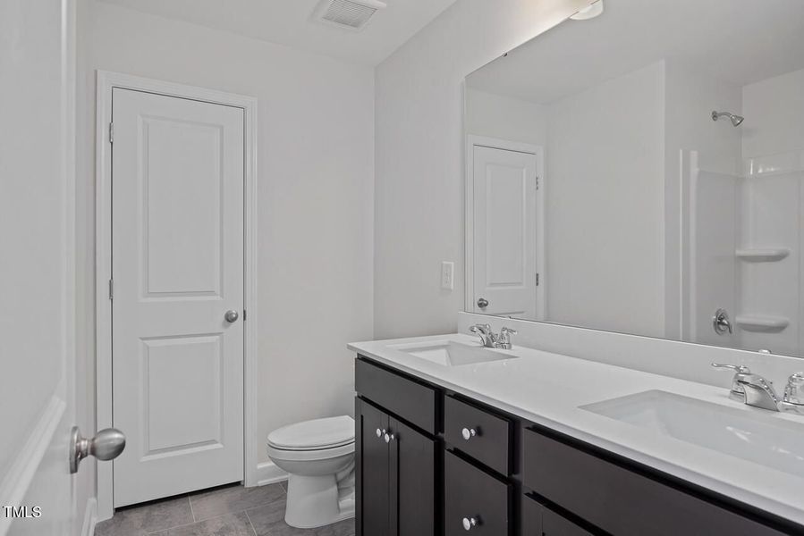 Furnished interior view inside a new home in Gregory Village, Lillington (Image 74). Furnished interior view inside a new home in Gregory Village, Lillington (Image 74).