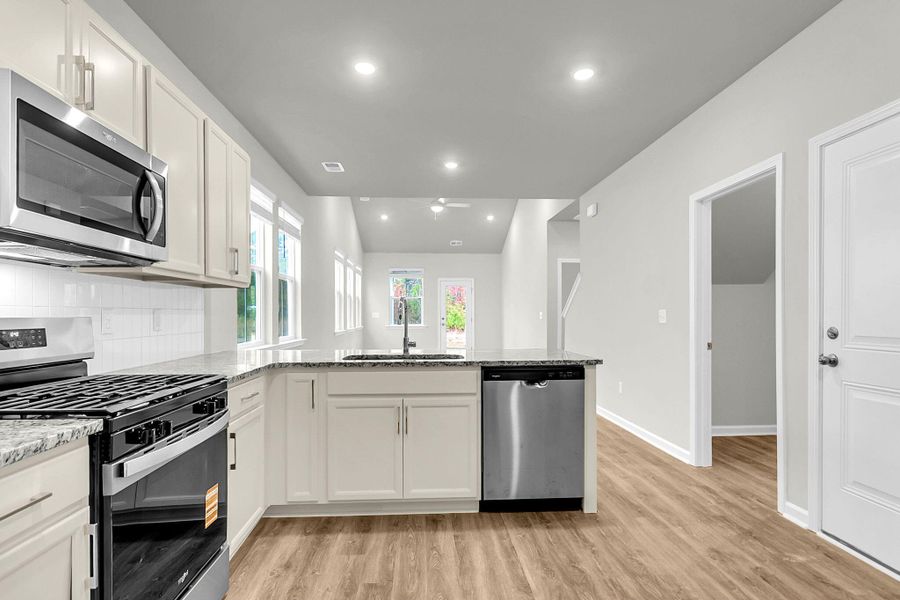 Furnished interior view inside a new home in Wildcat Chase, Summerville (Image 7).