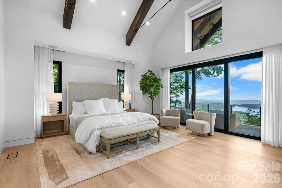 Furnished interior view inside a new home in , Lake Toxaway (Image 33). Furnished interior view inside a new home in , Lake Toxaway (Image 33).