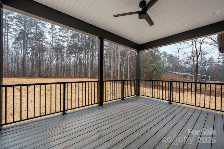 Exterior details and patio area of a home in , Lincolnton (Image 37).