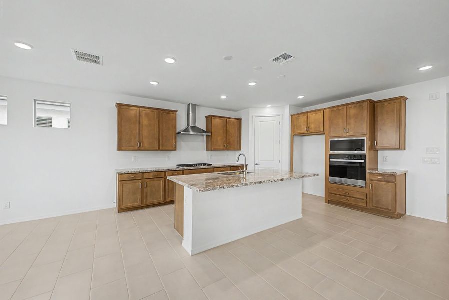 Furnished interior view inside a new home in Bella Vista Farms, San Tan Valley (Image 4).