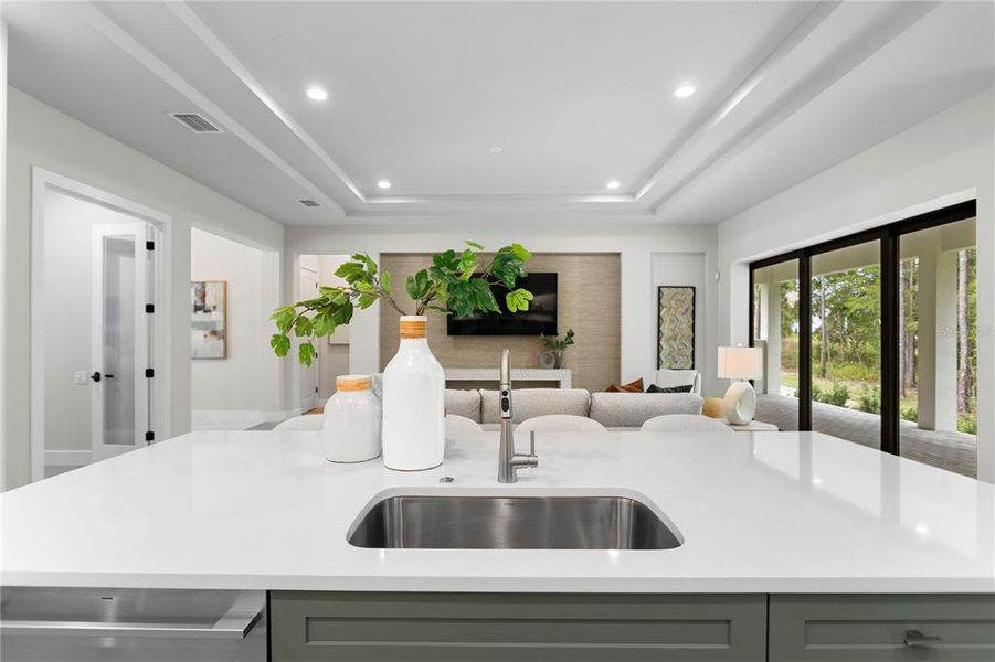 Furnished interior view inside a new home in Southern Hills Plantation, Brooksville (Image 30).