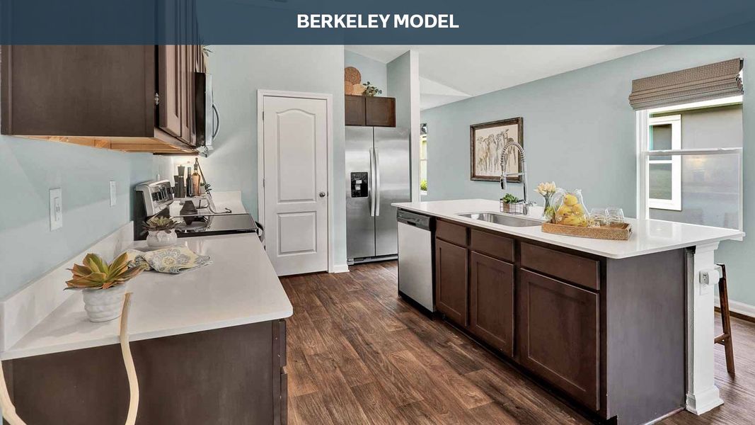 Representative furnished interior of a home built from the Berkeley by D.R. Horton in The Arbors, Jacksonville (Image 9). Representative furnished interior of a home built from the Berkeley by D.R. Horton in The Arbors, Jacksonville (Image 9).