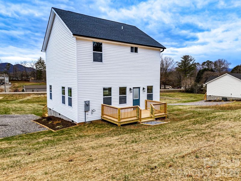 Exterior details and patio area of a home in , Alexander (Image 26).