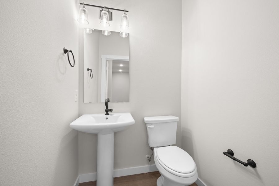 Furnished interior view inside a new home in Wildridge, Oak Point (Image 10).
