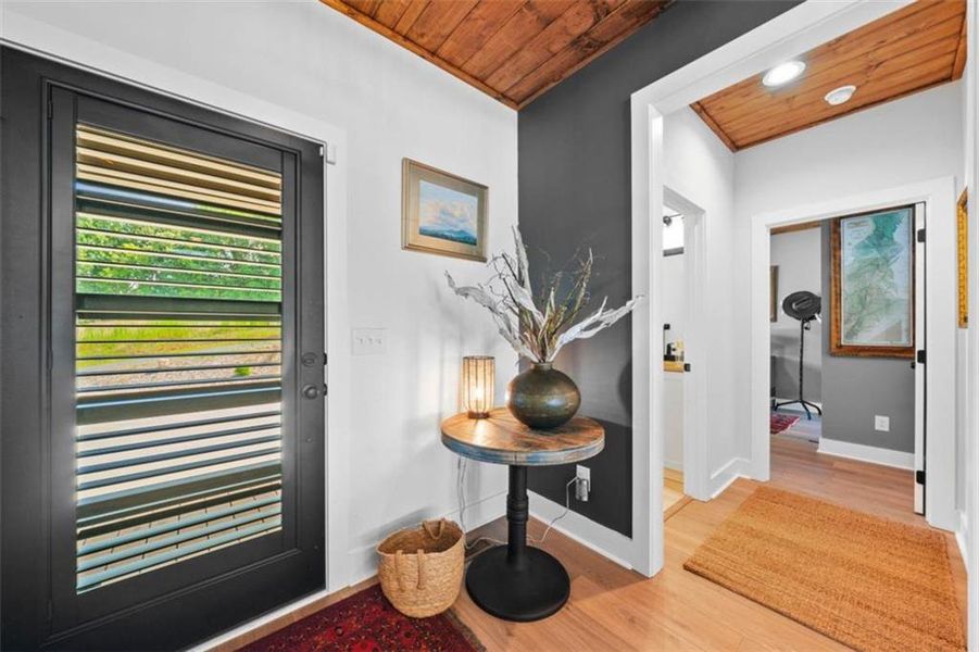 Furnished interior view inside a new home in , Morganton (Image 15).
