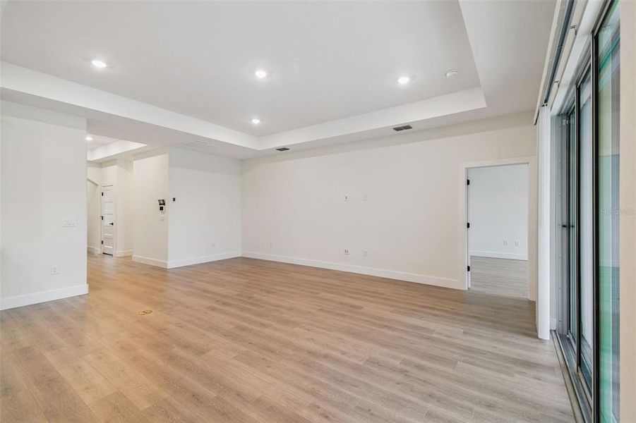 Spacious, unfurnished interior of a new home in Hidden Ridge, New Port Richey (Image 50). Spacious, unfurnished interior of a new home in Hidden Ridge, New Port Richey (Image 50).