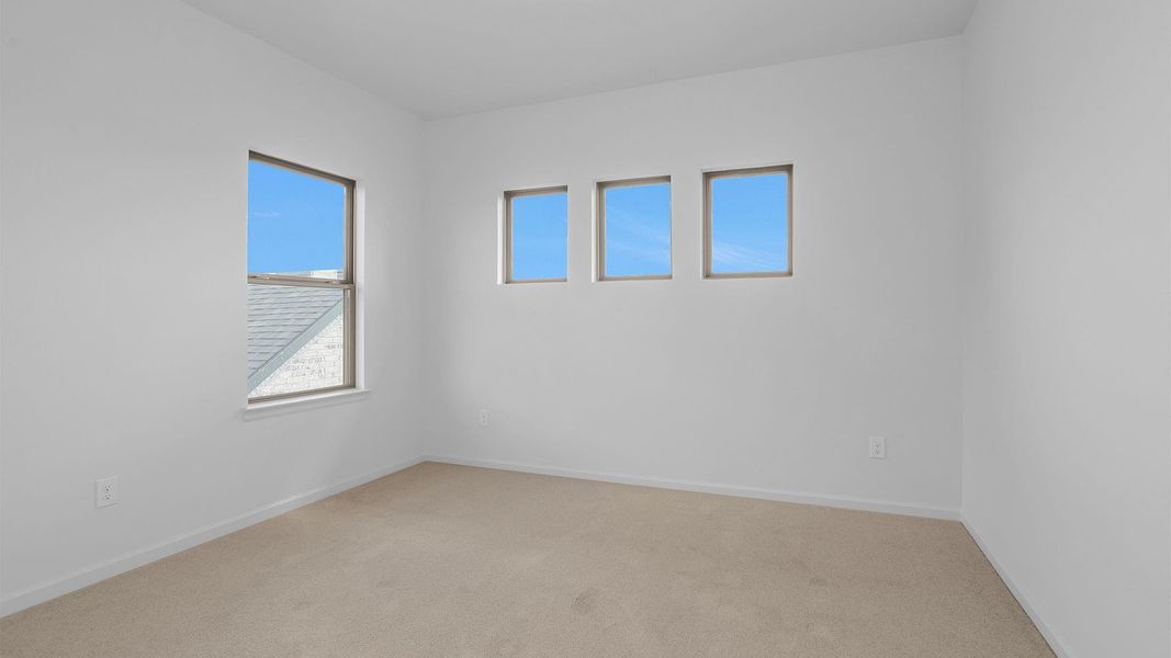 Spacious, unfurnished interior of a new home in Brookewater 40', Rosenberg (Image 7). Spacious, unfurnished interior of a new home in Brookewater 40', Rosenberg (Image 7).